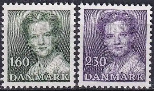 DÄNEMARK 1982 Mi-Nr. 759/60 ** MNH