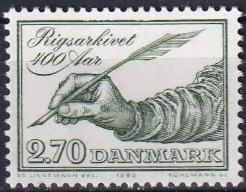 DÄNEMARK 1982 Mi-Nr. 758 ** MNH