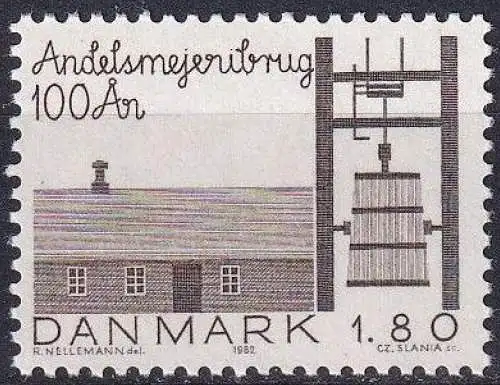 DÄNEMARK 1982 Mi-Nr. 757 ** MNH