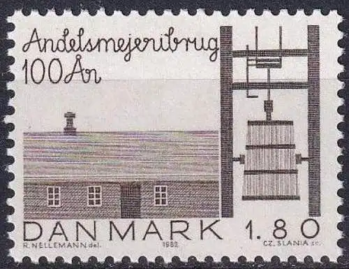 DÄNEMARK 1982 Mi-Nr. 757 ** MNH