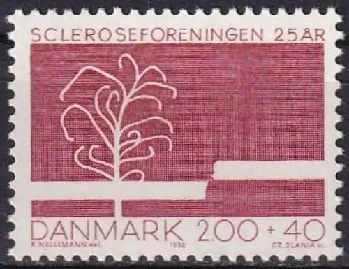 DÄNEMARK 1982 Mi-Nr. 751 ** MNH