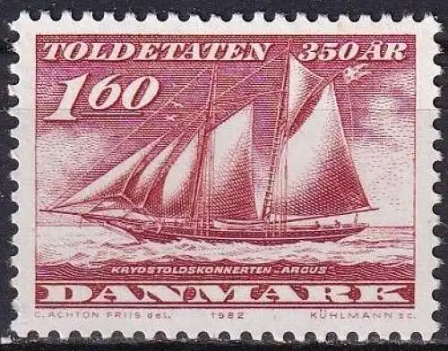 DÄNEMARK 1982 Mi-Nr. 748 ** MNH