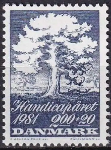 DÄNEMARK 1981 Mi-Nr. 739 ** MNH