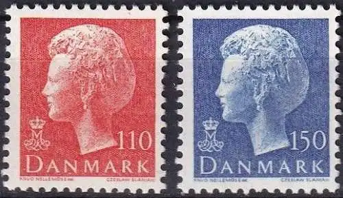 DÄNEMARK 1978 Mi-Nr. 657/58 ** MNH