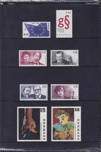 DÄNEMARK 1999 Mi-Nr. 1199-1232 Jahresmappe - year set ** MNH