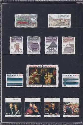 DÄNEMARK 1997 Mi-Nr. 1141-1169 Jahresmappe - year set ** MNH