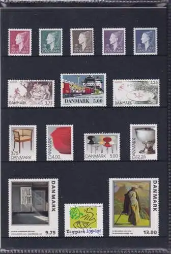 DÄNEMARK 1997 Mi-Nr. 1141-1169 Jahresmappe - year set ** MNH