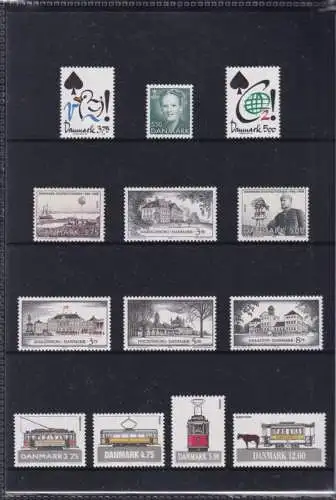 DÄNEMARK 1994 Mi-Nr. 1070-1093 Jahresmappe - year set ** MNH