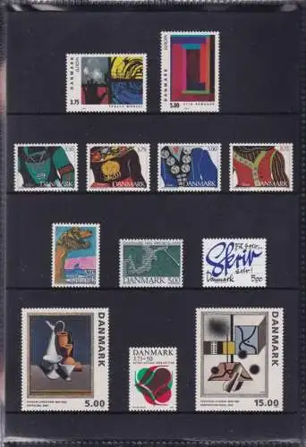 DÄNEMARK 1993 Mi-Nr. 1046-1069 Jahresmappe - year set ** MNH