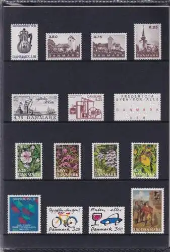 DÄNEMARK 1990 Mi-Nr. 963-992 Jahresmappe - year set ** MNH