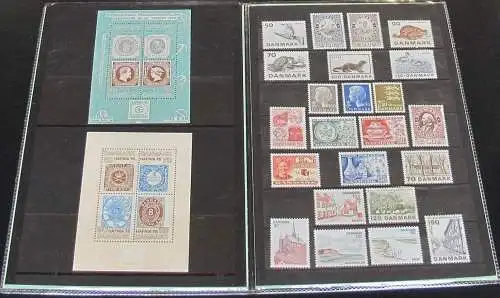 DÄNEMARK 1975 Mi-Nr. 580-610 Jahresmappe - year set ** MNH