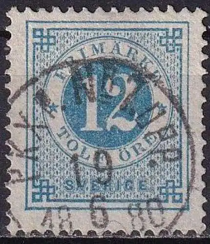 SCHWEDEN 1872 Mi-Nr. 21 B o used