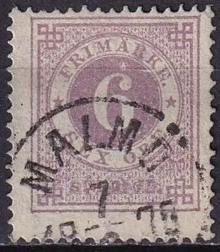 SCHWEDEN 1872 Mi-Nr. 20 Aa o used