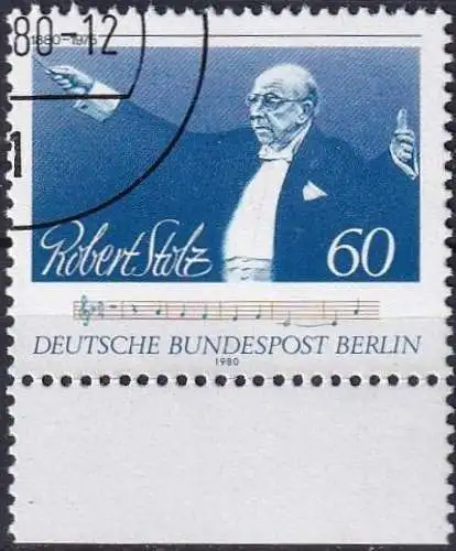 BERLIN 1980 Mi-Nr. 627 o used - aus Abo