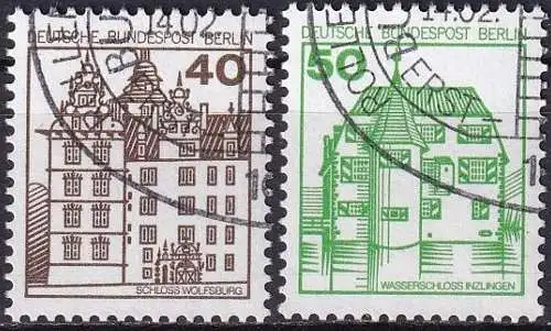 BERLIN 1980 Mi-Nr. 614/15 o used - aus Abo