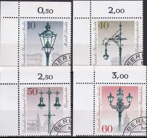 BERLIN 1979 Mi-Nr. 603/06 o used Eckrand - aus Abo