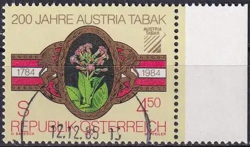 ÖSTERREICH 1984 Mi-Nr. 1769  o used - aus Abo