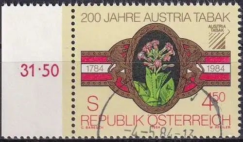 ÖSTERREICH 1984 Mi-Nr. 1769  o used - aus Abo