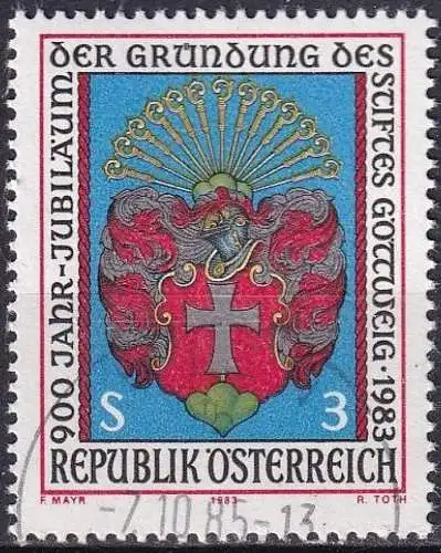 ÖSTERREICH 1983 Mi-Nr. 1737 o used - aus Abo