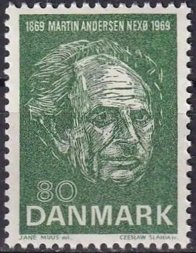 DÄNEMARK 1969 Mi-Nr. 482 ** MNH