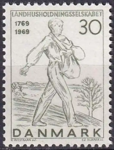 DÄNEMARK 1968 Mi-Nr. 474 ** MNH