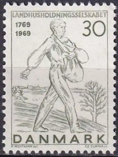 DÄNEMARK 1968 Mi-Nr. 474 ** MNH