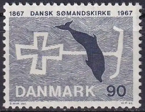 DÄNEMARK 1967 Mi-Nr. 466 ** MNH