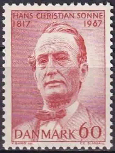 DÄNEMARK 1967 Mi-Nr. 464 ** MNH