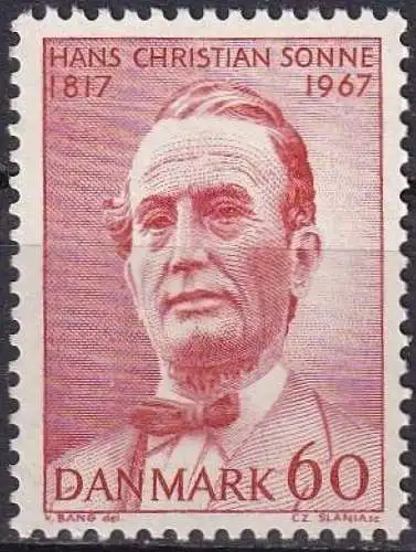 DÄNEMARK 1967 Mi-Nr. 464 ** MNH