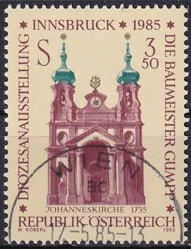 ÖSTERREICH 1985 Mi-Nr. 1815 o used - aus Abo