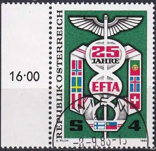 ÖSTERREICH 1985 Mi-Nr. 1813 o used - aus Abo