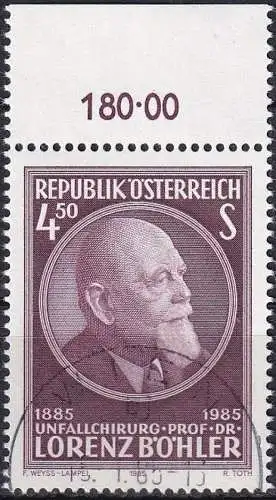 ÖSTERREICH 1985 Mi-Nr. 1800 o used - aus Abo
