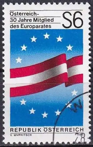 ÖSTERREICH 1986 Mi-Nr. 1842 o used - aus Abo