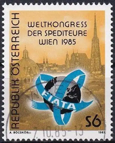 ÖSTERREICH 1985 Mi-Nr. 1828 o used - aus Abo