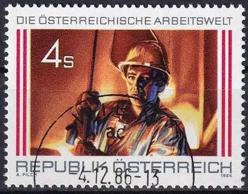 ÖSTERREICH 1986 Mi-Nr. 1872 o used - aus Abo