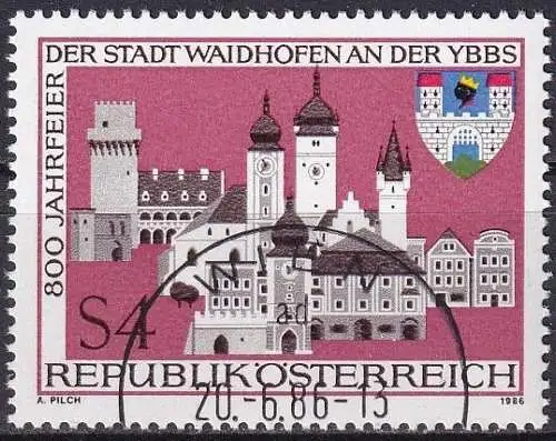 ÖSTERREICH 1986 Mi-Nr. 1852 o used - aus Abo