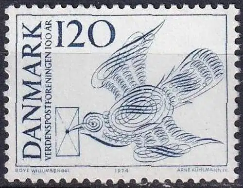 DÄNEMARK 1974 Mi-Nr. 579  ** MNH