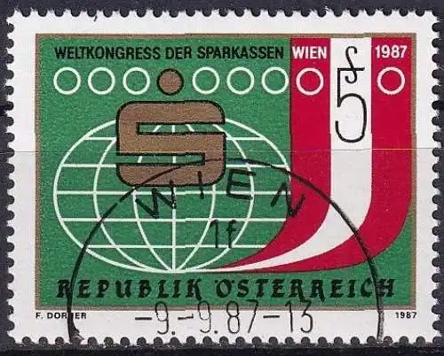 ÖSTERREICH 1987 Mi-Nr. 1898 o used - aus Abo