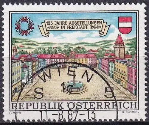 ÖSTERREICH 1987 Mi-Nr. 1893 o used - aus Abo