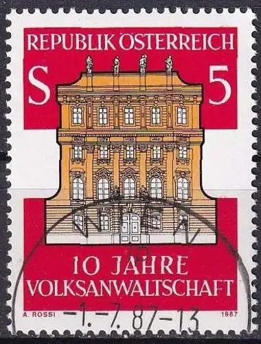 ÖSTERREICH 1987 Mi-Nr. 1891 o used - aus Abo