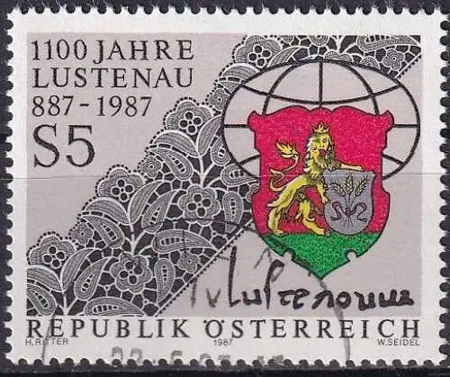 ÖSTERREICH 1987 Mi-Nr. 1885 o used - aus Abo