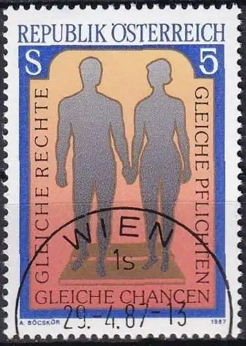ÖSTERREICH 1987 Mi-Nr. 1881 o used - aus Abo