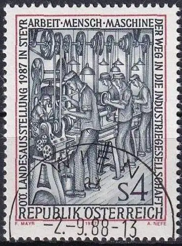 ÖSTERREICH 1987 Mi-Nr. 1880 o used - aus Abo