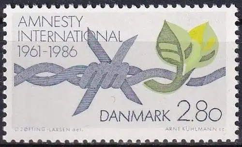 DÄNEMARK 1986 Mi-Nr. 856 ** MNH