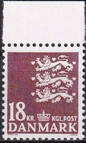 DÄNEMARK 1985 Mi-Nr. 826 ** MNH