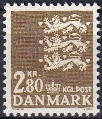 DÄNEMARK 1975 Mi-Nr. 586  ** MNH