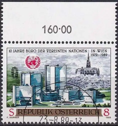 ÖSTERREICH 1989 Mi-Nr. 1966 o used - aus Abo