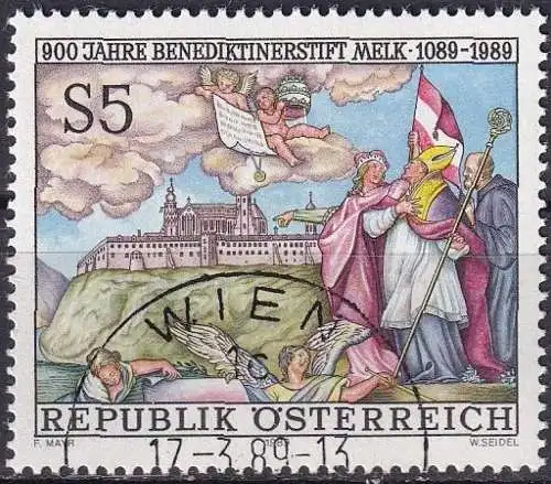 ÖSTERREICH 1989 Mi-Nr. 1944 o used - aus Abo