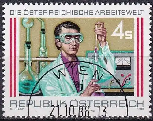 ÖSTERREICH 1988 Mi-Nr. 1939 o used - aus Abo
