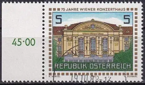 ÖSTERREICH 1988 Mi-Nr. 1937 o used - aus Abo